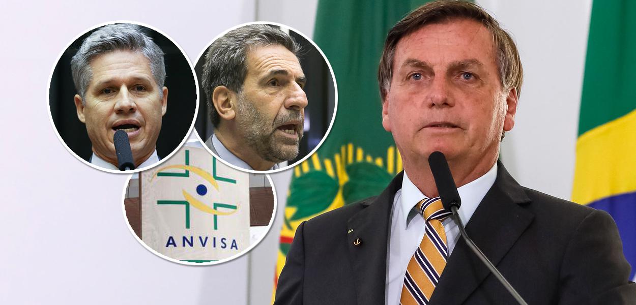 Paulo Teixeira, Enio Verri e Jair Bolsonaro