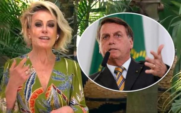 Ana Maria Braga e Jair Bolsonaro