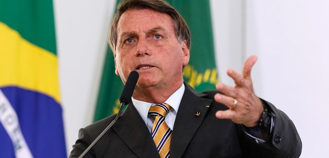 Palavras do Presidente da República, Jair Bolsonaro.  10/11/2020