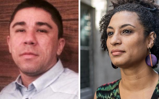 Josinaldo Lucas Freitas, o Djaca, e a ex-vereadora Marielle Franco