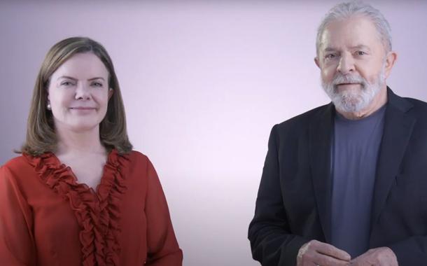 Gleisi Hoffmann e Lula