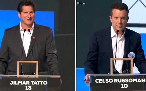 Jilmar Tatto e Celso Russomanno