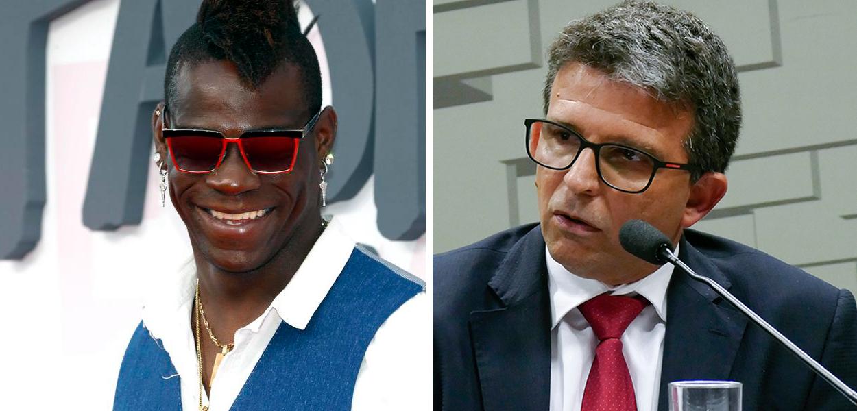 Mario Balotelli e Leven Siano, eleito presidente do Vasco