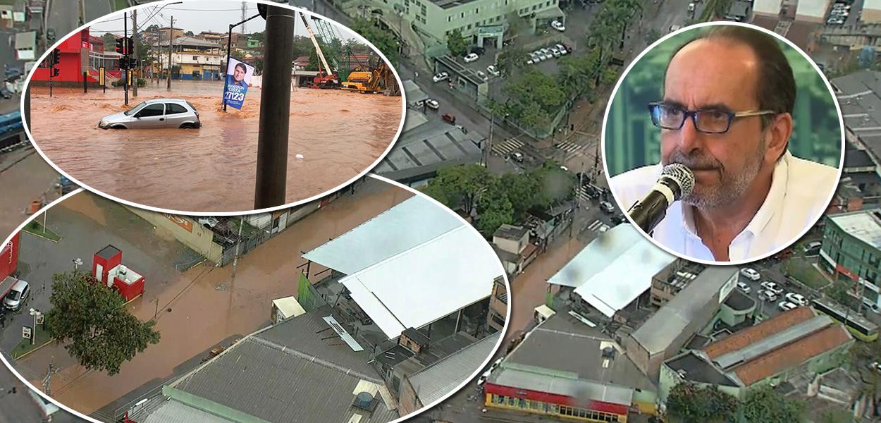 Belo Horizonte alaga e internautas cobram Kalil