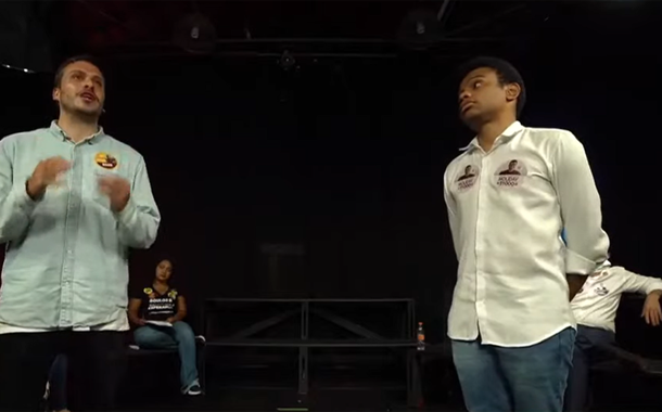 Renato Assad (PSOL) e Fernando Holiday (Patriotas e MBL)