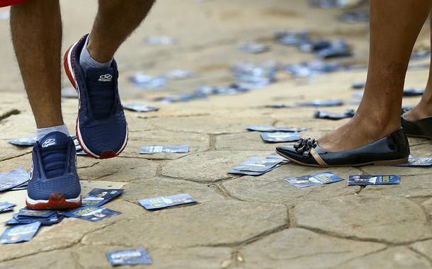 Eleitores vão ás urnas para as eleições municipais 2020.