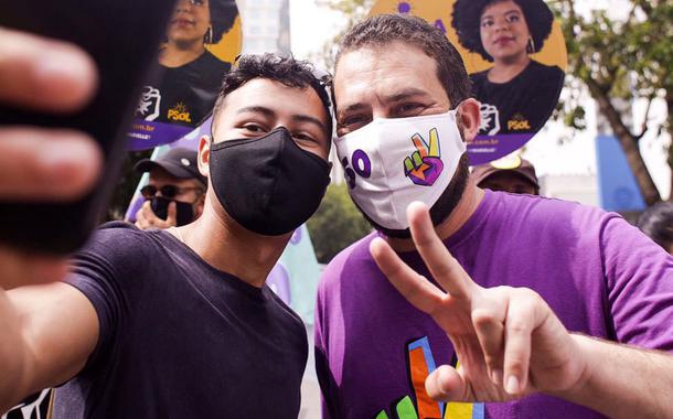 Guilherme Boulos, candidato à prefeitura de São Paulo