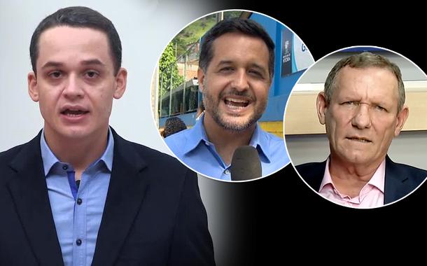 Delegado Pazolini, Gandini e João Coser