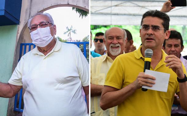 Amazonino Mendes e David Almeida