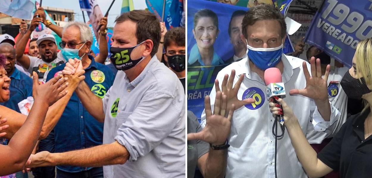 Eduardo Paes e Marcelo Crivellla