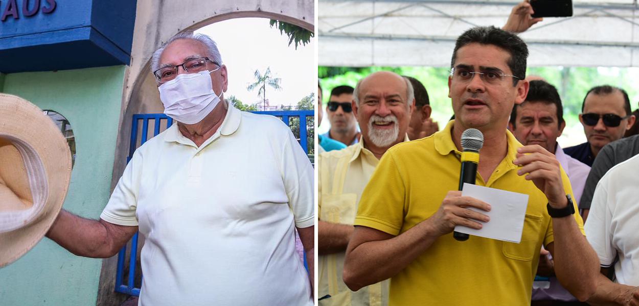 Amazonino Mendes e David Almeida