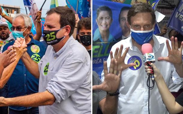 Eduardo Paes e Marcelo Crivellla