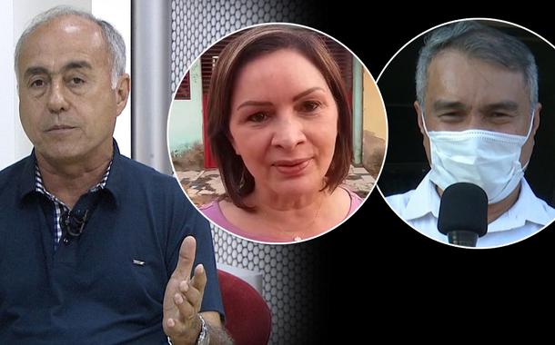Tião Bocalom, Socorro Neri e Minoru Kinpara
