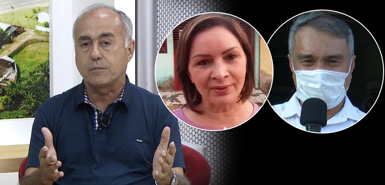 Tião Bocalom, Socorro Neri e Minoru Kinpara