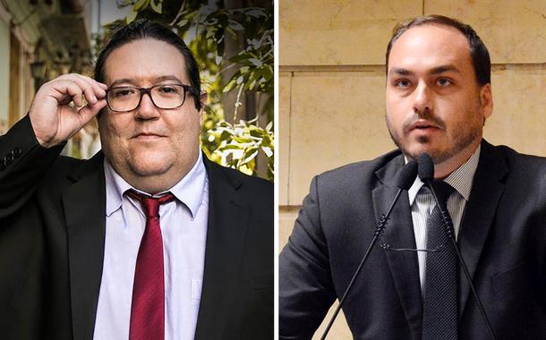 Tarcísio Motta e Carlos Bolsonaro