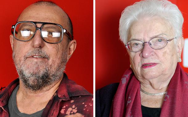 Xico Sá e Luiza Erundina