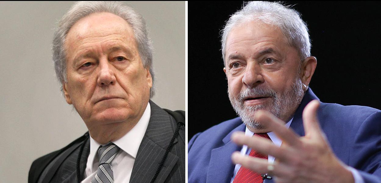 Lewandowski e Lula.