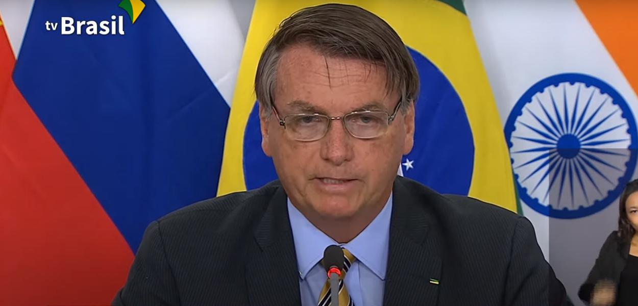 Jair Bolsonaro discursa na 12º cúpula do BRICS