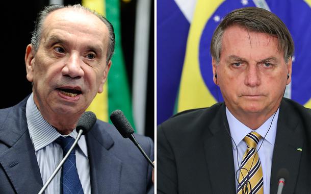 Aloysio Nunes e Jair Bolsonaro