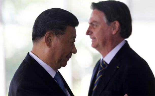 Xi Jinping e Jair Bolsonaro