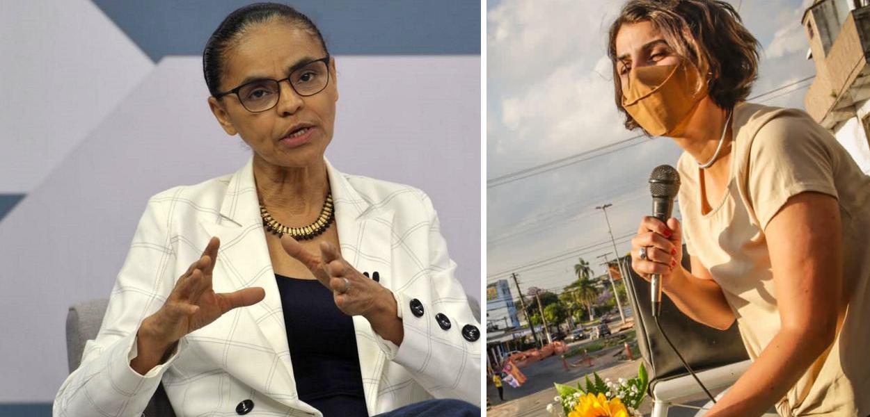 Marina Silva e Manuela d'Ávila