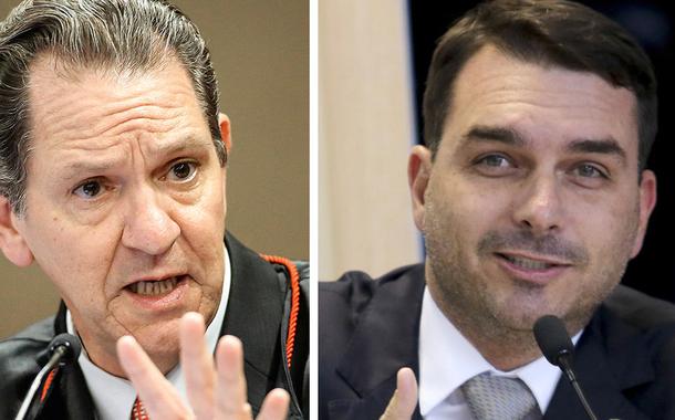 João Otávio de Noronha e Flávio Bolsonaro