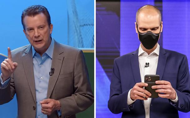 Celso Russomanno e Bruno Covas