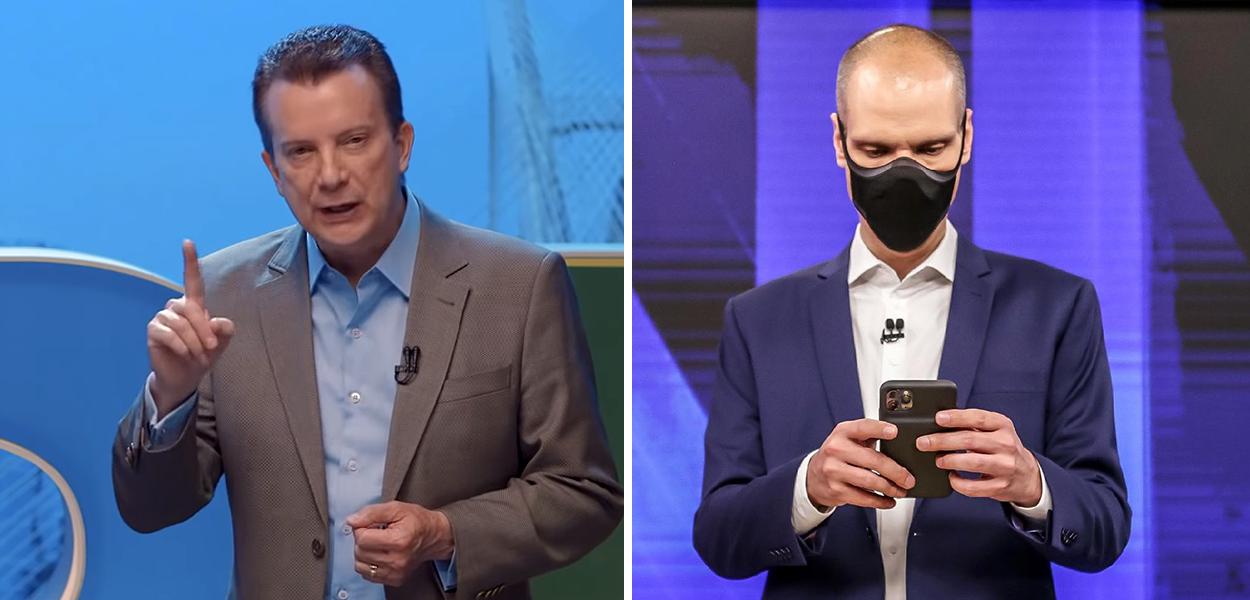 Celso Russomanno e Bruno Covas