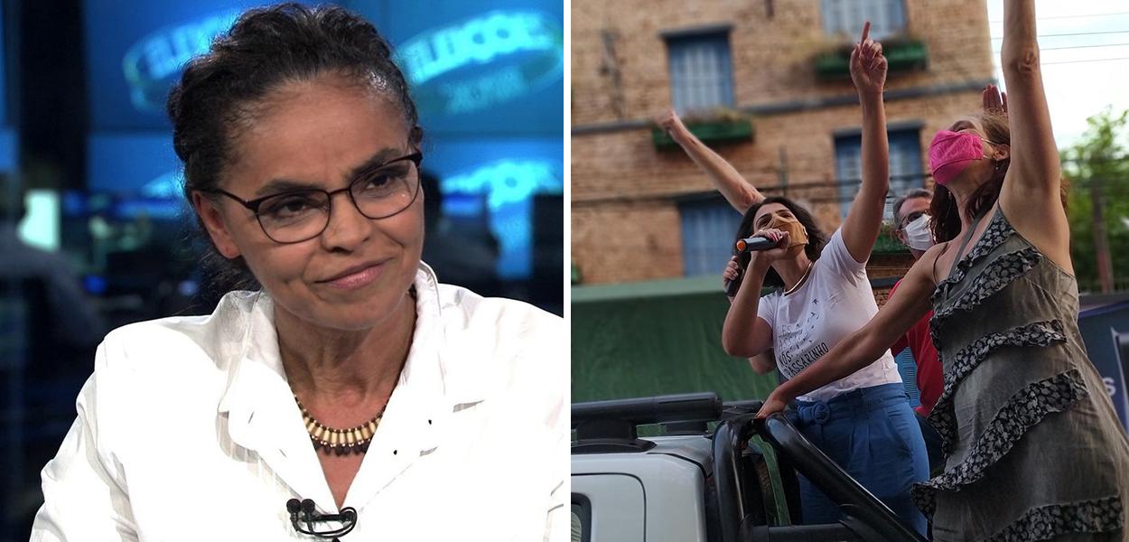 Marina Silva e Manuela d'Ávila