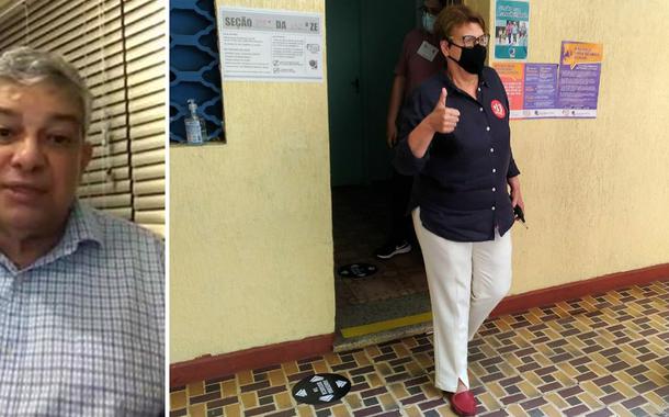 Marcus Pestana e Margarida Salomão