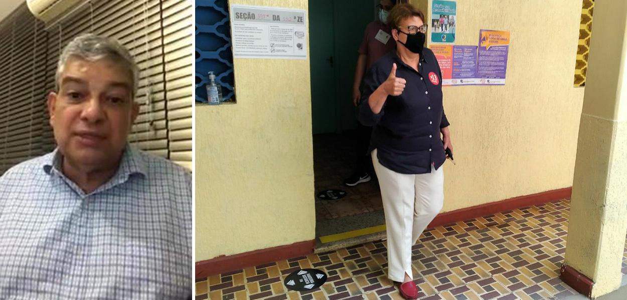 Marcus Pestana e Margarida Salomão