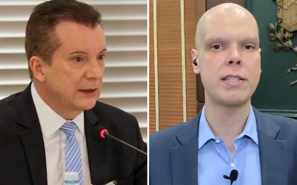 Celso Russomanno e Bruno Covas