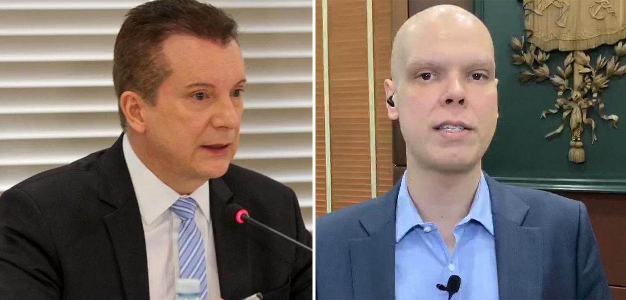 Celso Russomanno e Bruno Covas