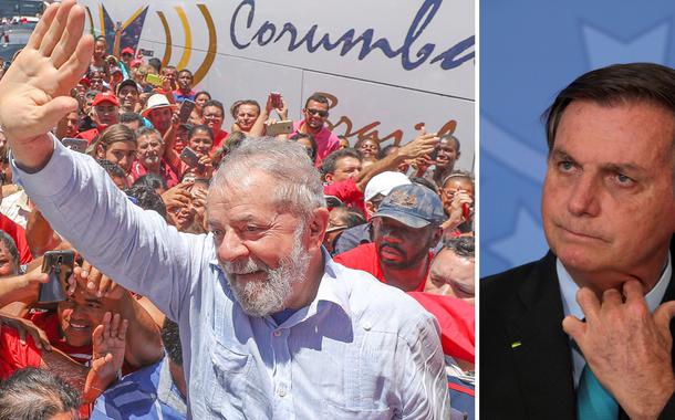 Lula e Bolsonaro