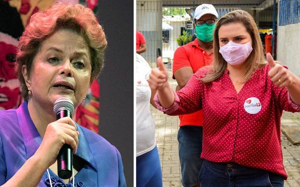 Dilma e Marília Arraes
