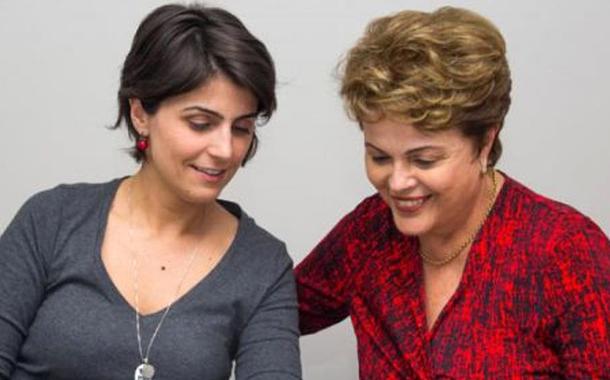 Manuela D’Ávila e Dilma Rousseff.