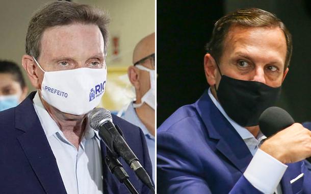 Marcelo Crivella e João Doria