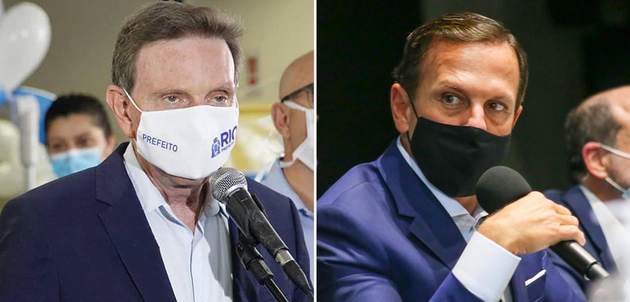 Marcelo Crivella e João Doria