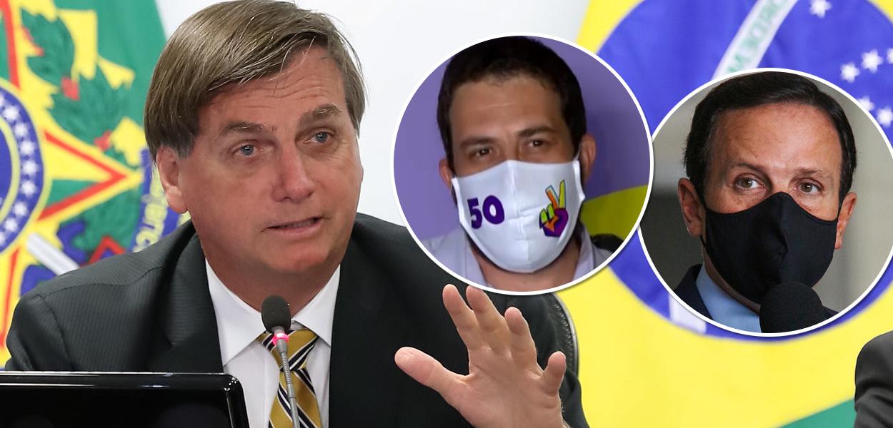 Bolsonaro, Boulos e Doria