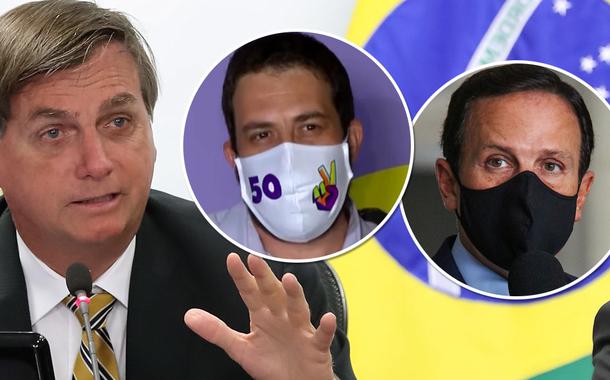 Bolsonaro, Boulos e Doria