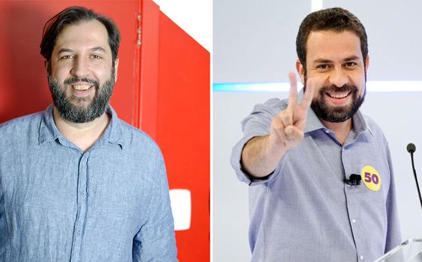 Fernando Guimarães e Guilherme Boulos
