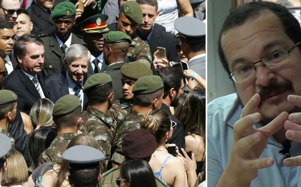 Eduardo Costa Pinto, Jair Bolsonaro e Augusto Heleno