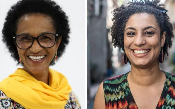 Ana Lúcia Martins e Marielle Franco