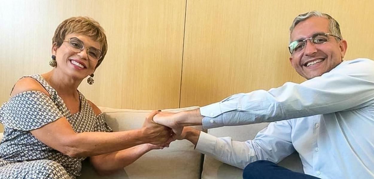 Marília Campos e Dr. Wellington Ortopedista