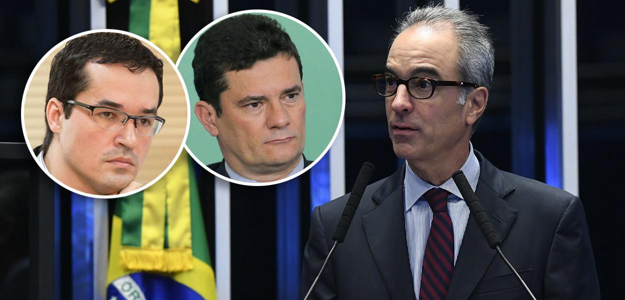 Deltan Dallagnol, Sergio Moro e João Roberto Marinho
