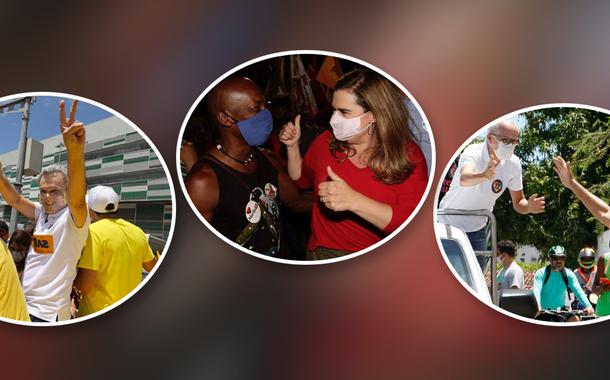 Sarto Nogueira, Marília Arraes e Edvaldo Nogueira