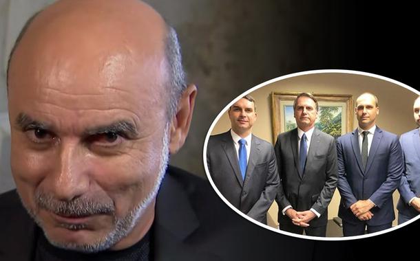 Fabrício Queiroz e família Bolsonaro