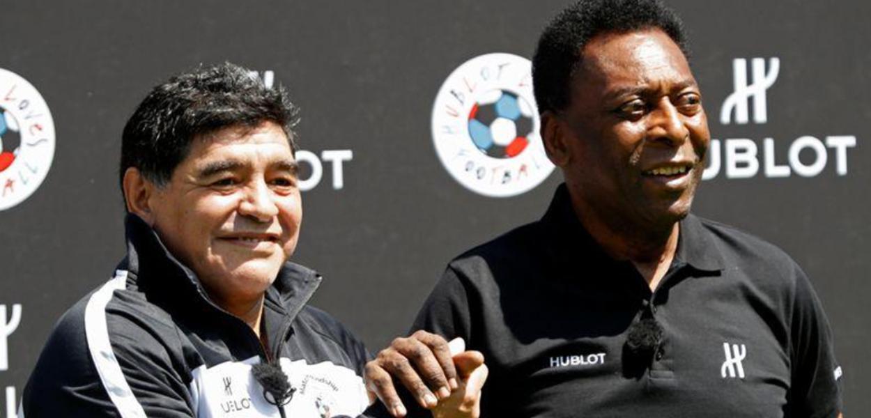 Maradona e Pelé