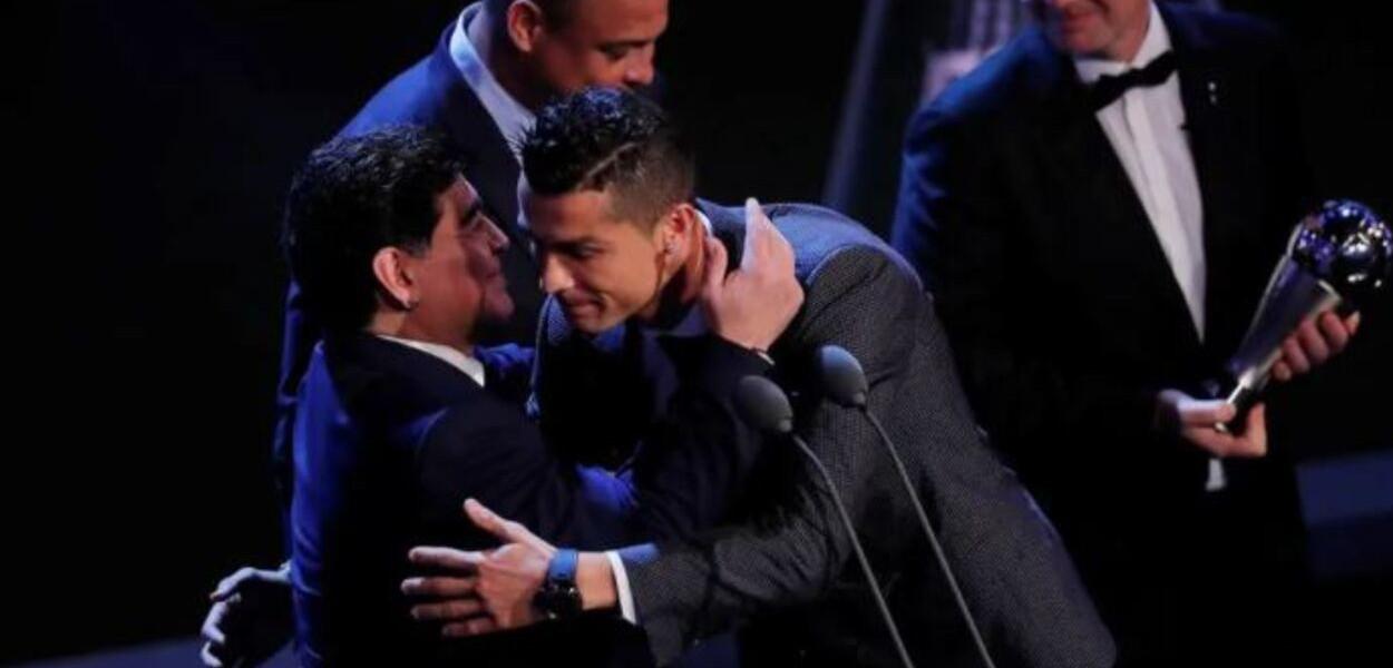 Diego Maradona e Cristiano Ronaldo