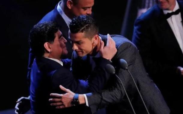 Diego Maradona e Cristiano Ronaldo